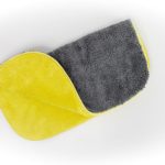 Çift Taraflı Araç Temizleme Bezi Antrasit (Oval)