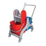 Çift Kovalı Temizlik Seti Plastik